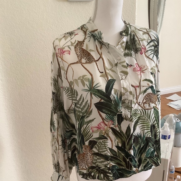 H&M print top - Picture 3 of 4